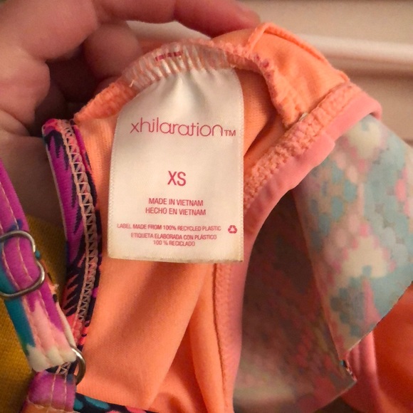 bright aztec bikini top! - Picture 3 of 3